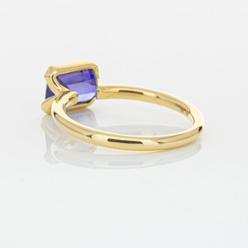 18ct Yellow Gold Tanzanite Elle Ring-Ring-Walker & Hall