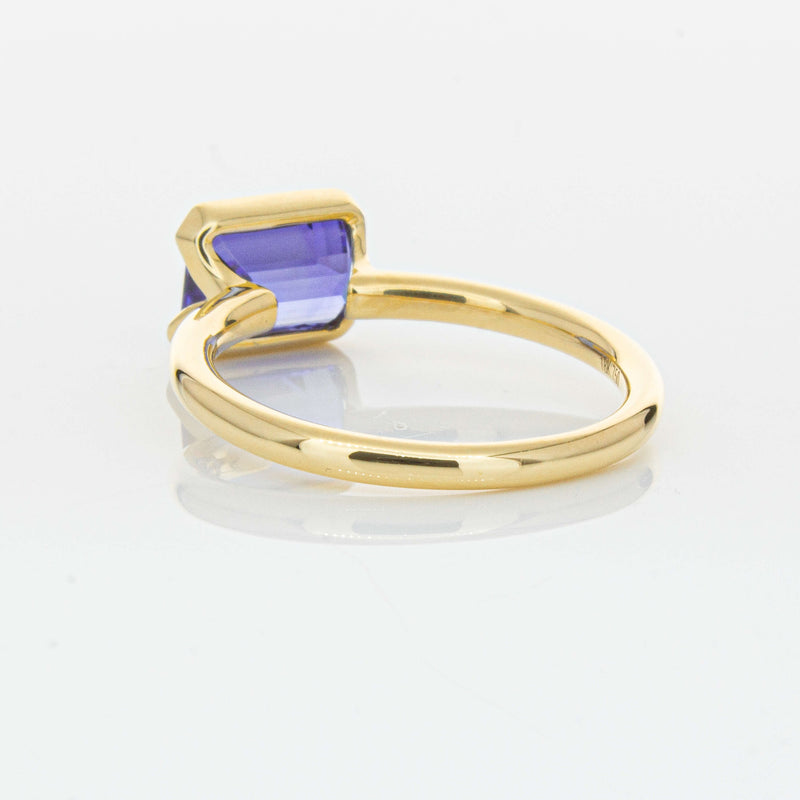 18ct Yellow Gold Tanzanite Elle Ring-Ring-Walker & Hall