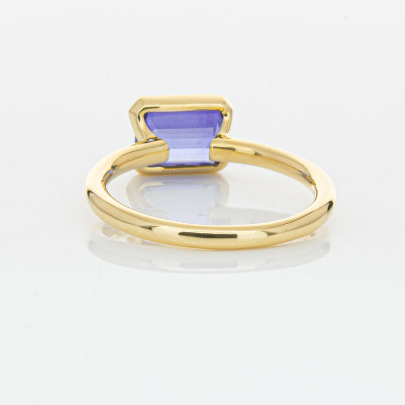 18ct Yellow Gold Tanzanite Elle Ring-Ring-Walker & Hall