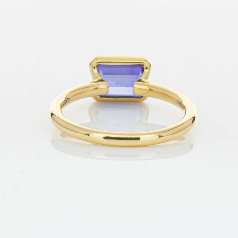 18ct Yellow Gold Tanzanite Elle Ring-Ring-Walker & Hall