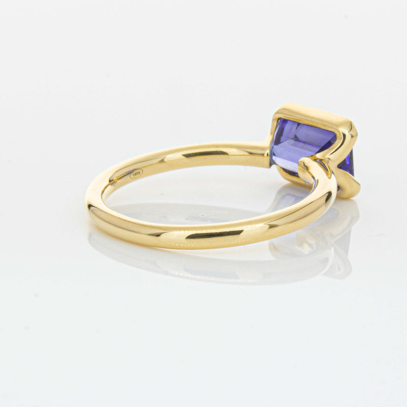 18ct Yellow Gold Tanzanite Elle Ring-Ring-Walker & Hall