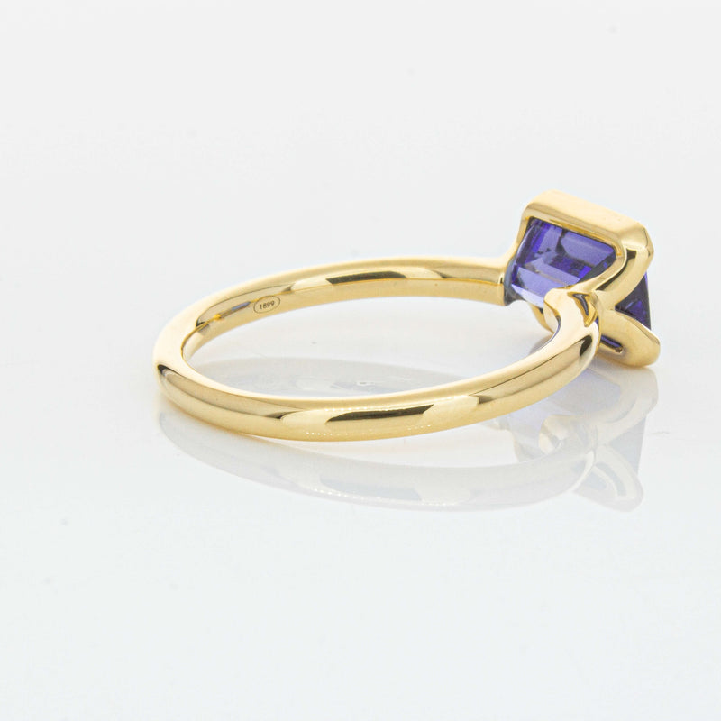 18ct Yellow Gold Tanzanite Elle Ring-Ring-Walker & Hall