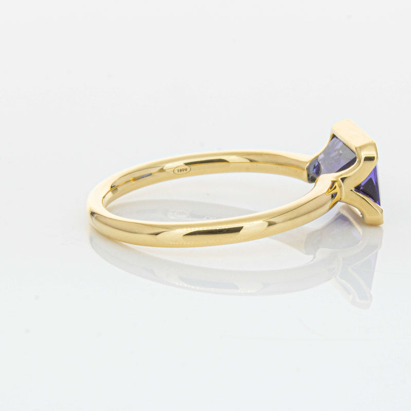 18ct Yellow Gold Tanzanite Elle Ring-Ring-Walker & Hall