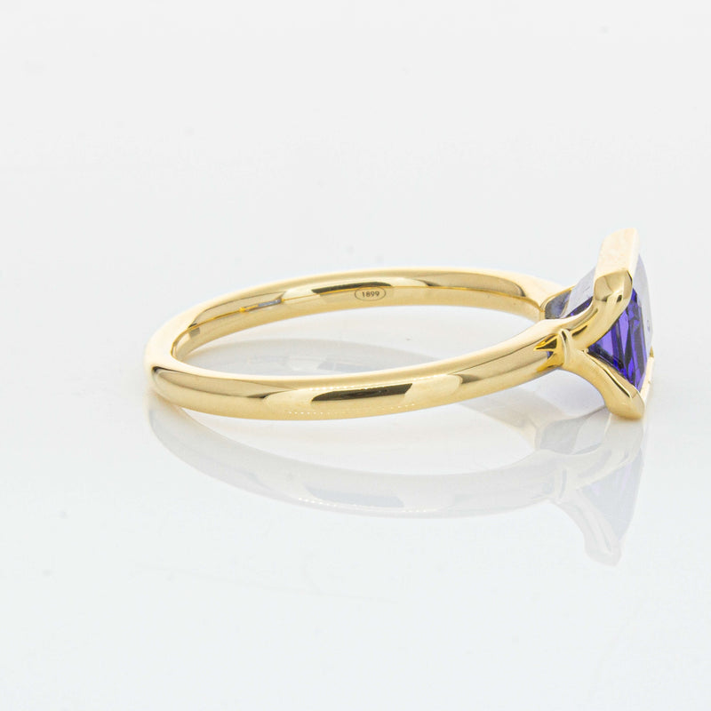 18ct Yellow Gold Tanzanite Elle Ring-Ring-Walker & Hall