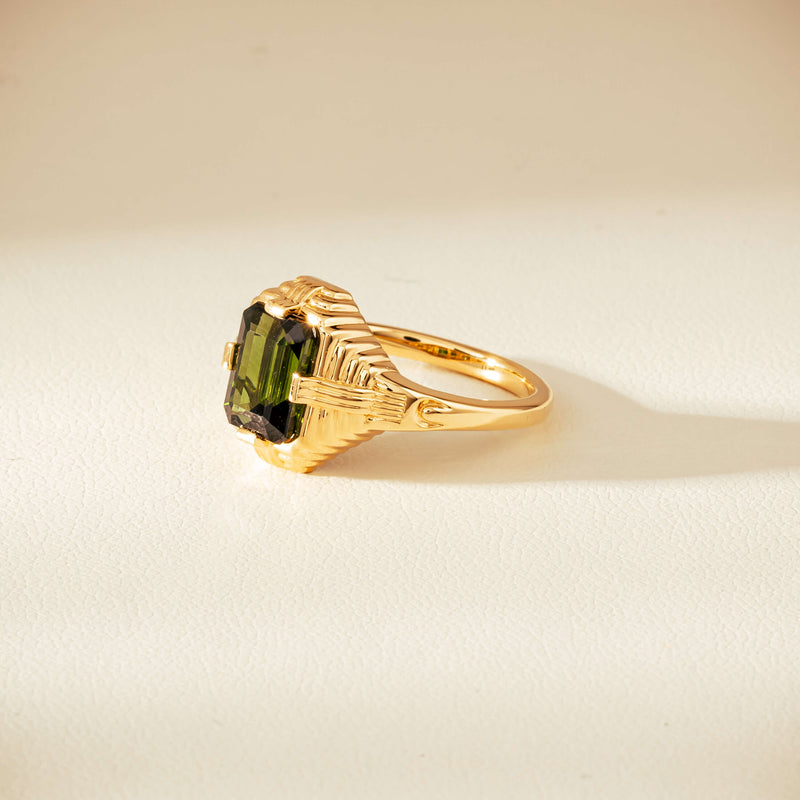 14ct Yellow Gold 2.38ct Tourmaline Nile Ring - Ring - Walker & Hall
