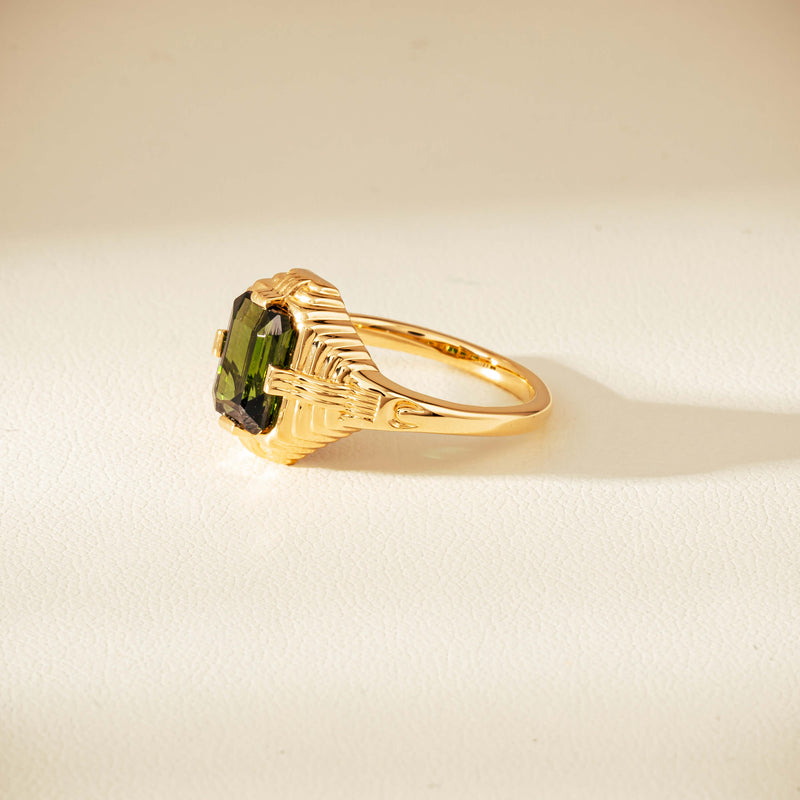 14ct Yellow Gold 2.38ct Tourmaline Nile Ring - Ring - Walker & Hall