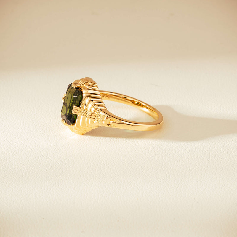 14ct Yellow Gold 2.38ct Tourmaline Nile Ring - Ring - Walker & Hall