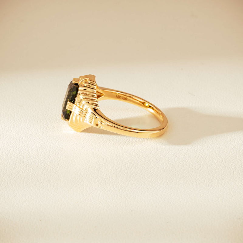 14ct Yellow Gold 2.38ct Tourmaline Nile Ring - Ring - Walker & Hall