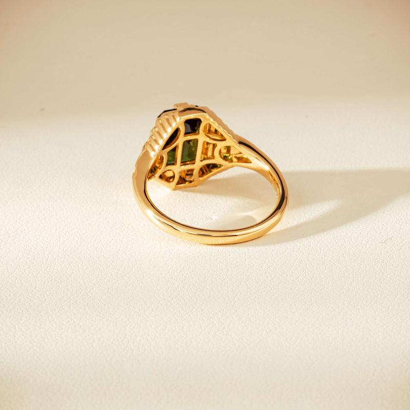 14ct Yellow Gold 2.38ct Tourmaline Nile Ring - Ring - Walker & Hall