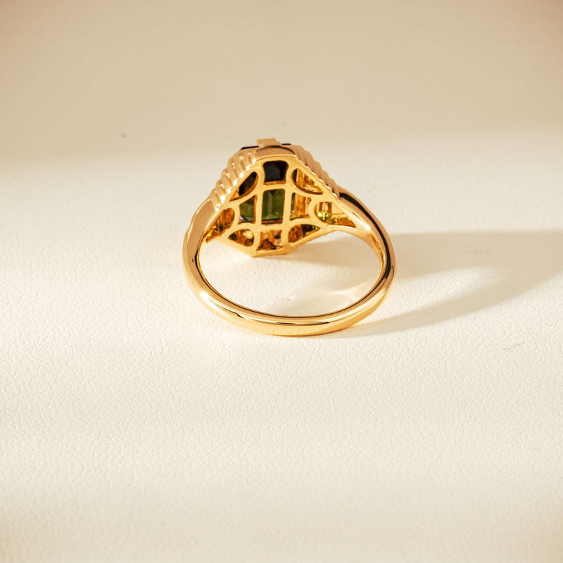14ct Yellow Gold 2.38ct Tourmaline Nile Ring - Ring - Walker & Hall