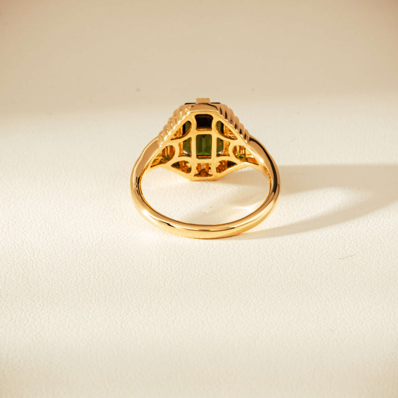 14ct Yellow Gold 2.38ct Tourmaline Nile Ring - Ring - Walker & Hall