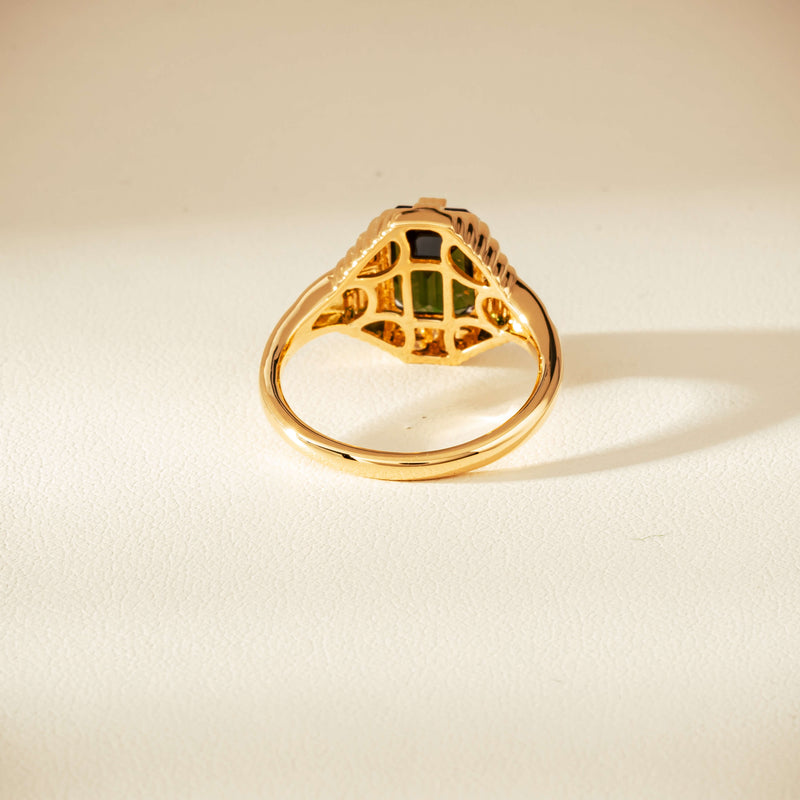 14ct Yellow Gold 2.38ct Tourmaline Nile Ring - Ring - Walker & Hall