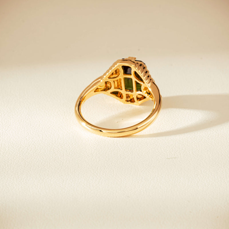 14ct Yellow Gold 2.38ct Tourmaline Nile Ring - Ring - Walker & Hall