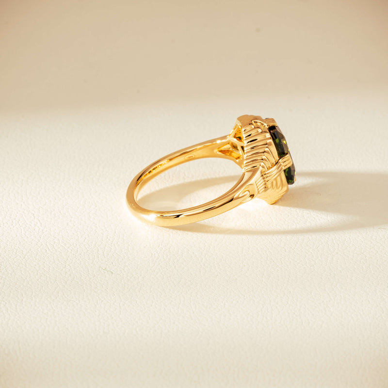 14ct Yellow Gold 2.38ct Tourmaline Nile Ring - Ring - Walker & Hall