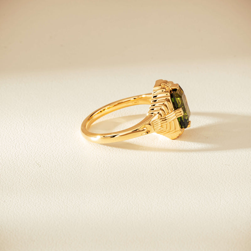 14ct Yellow Gold 2.38ct Tourmaline Nile Ring - Ring - Walker & Hall