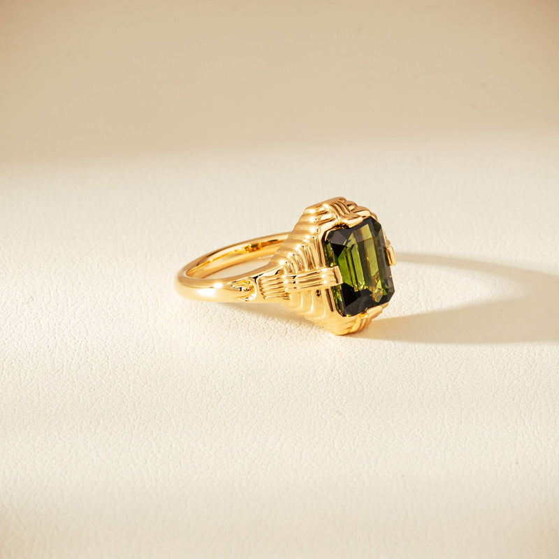 14ct Yellow Gold 2.38ct Tourmaline Nile Ring - Ring - Walker & Hall