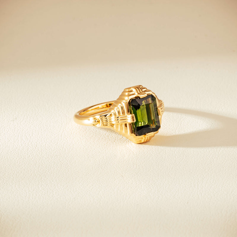 14ct Yellow Gold 2.38ct Tourmaline Nile Ring - Ring - Walker & Hall