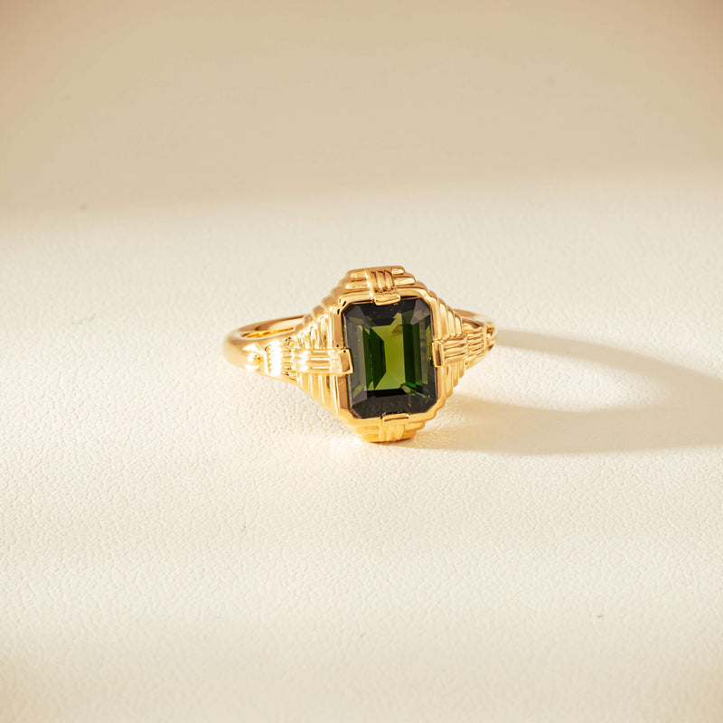 14ct Yellow Gold 2.38ct Tourmaline Nile Ring - Ring - Walker & Hall