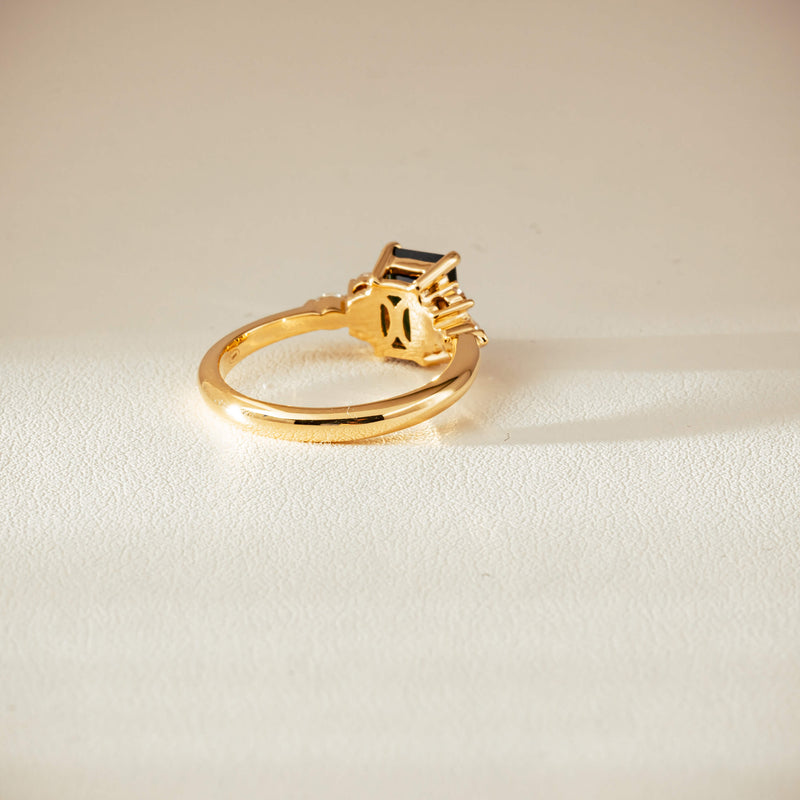 18ct Yellow Gold 1.52ct Tourmaline & Diamond Oriana Ring - Ring - Walker & Hall