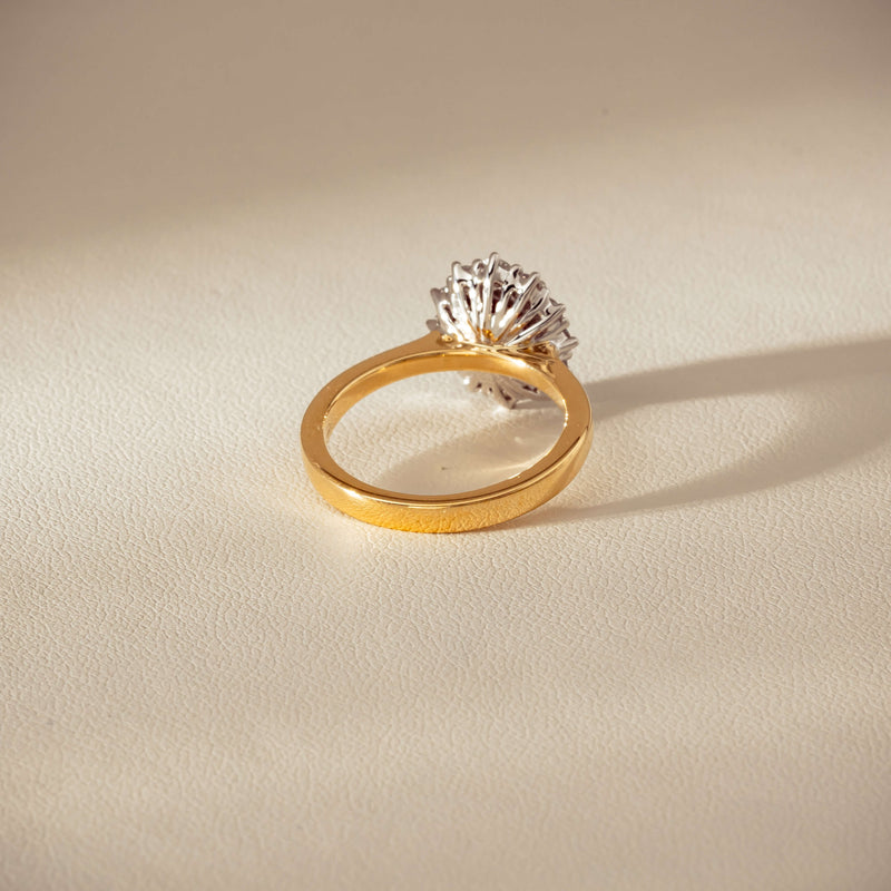 18ct Yellow Gold 1.44ct Ruby & Diamond Belle Ring - Ring - Walker & Hall