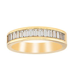 18ct Yellow Gold .80ct Diamond Eternity Ring - Ring - Walker & Hall