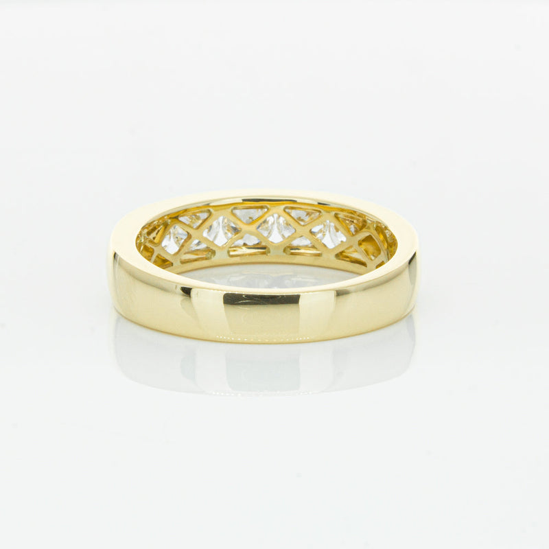 18ct Yellow Gold 1.00ct Diamond Loire Ring-Ring-Walker & Hall