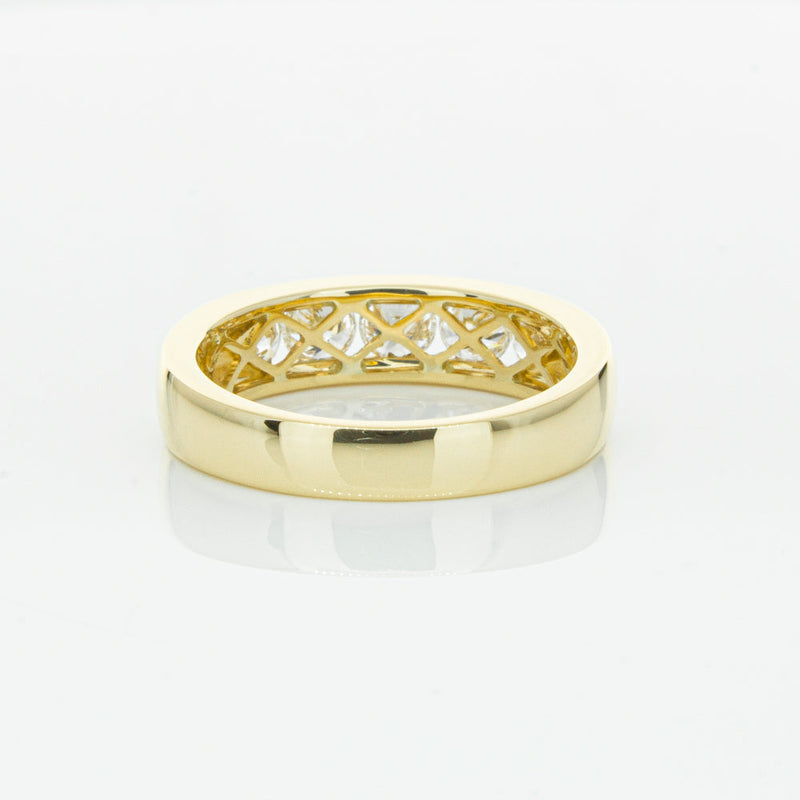 18ct Yellow Gold 1.00ct Diamond Loire Ring-Ring-Walker & Hall