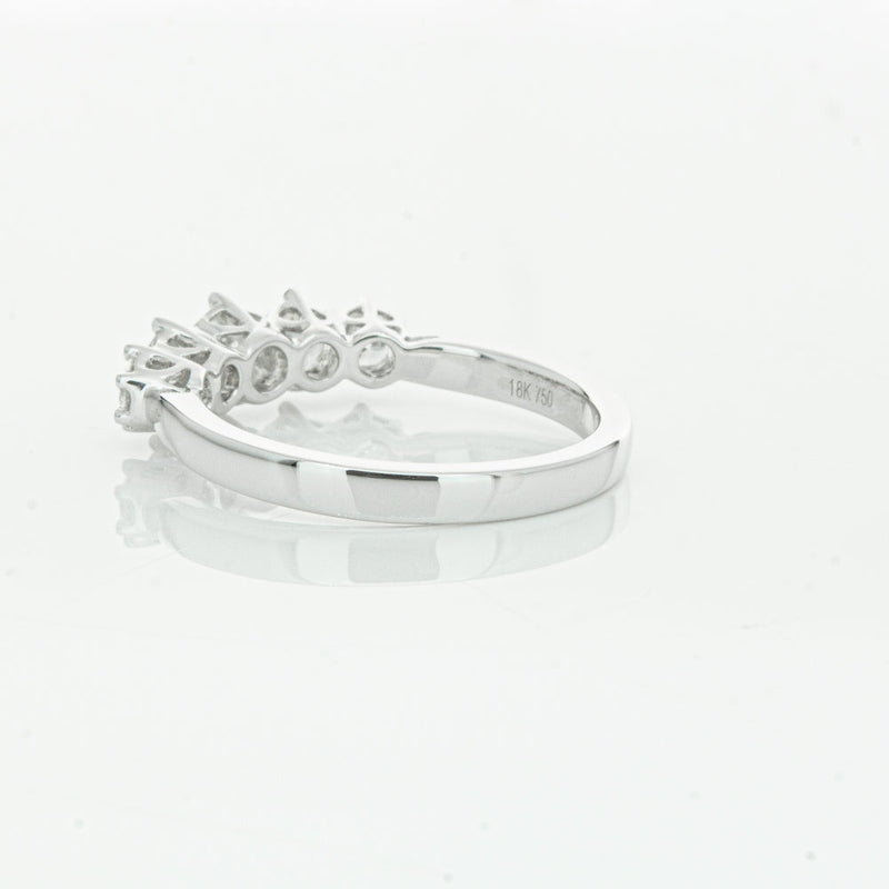 18ct White Gold .86ct Diamond Monarch Ring-Ring-Walker & Hall