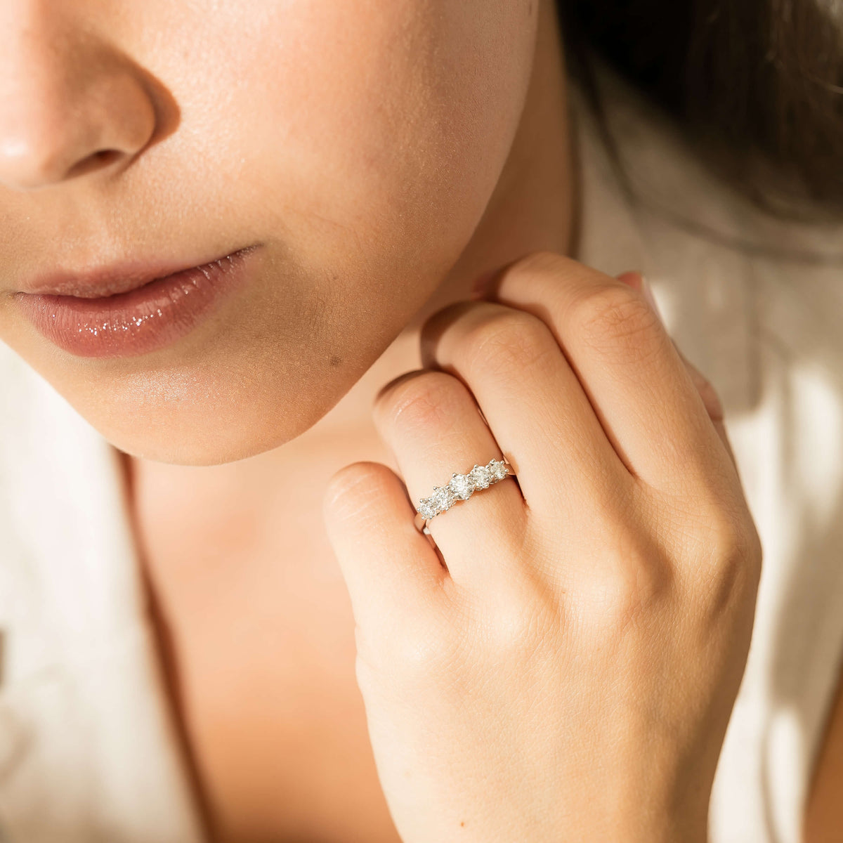 18ct Yellow Gold Diamond Monarch Ring - Walker & Hall