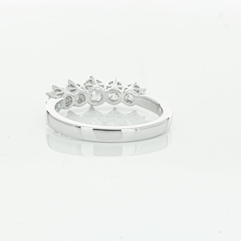 18ct White Gold .86ct Diamond Monarch Ring-Ring-Walker & Hall