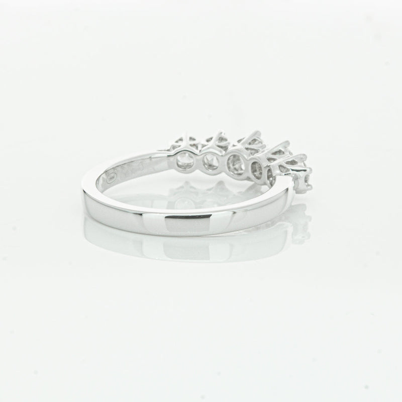 18ct White Gold .86ct Diamond Monarch Ring-Ring-Walker & Hall