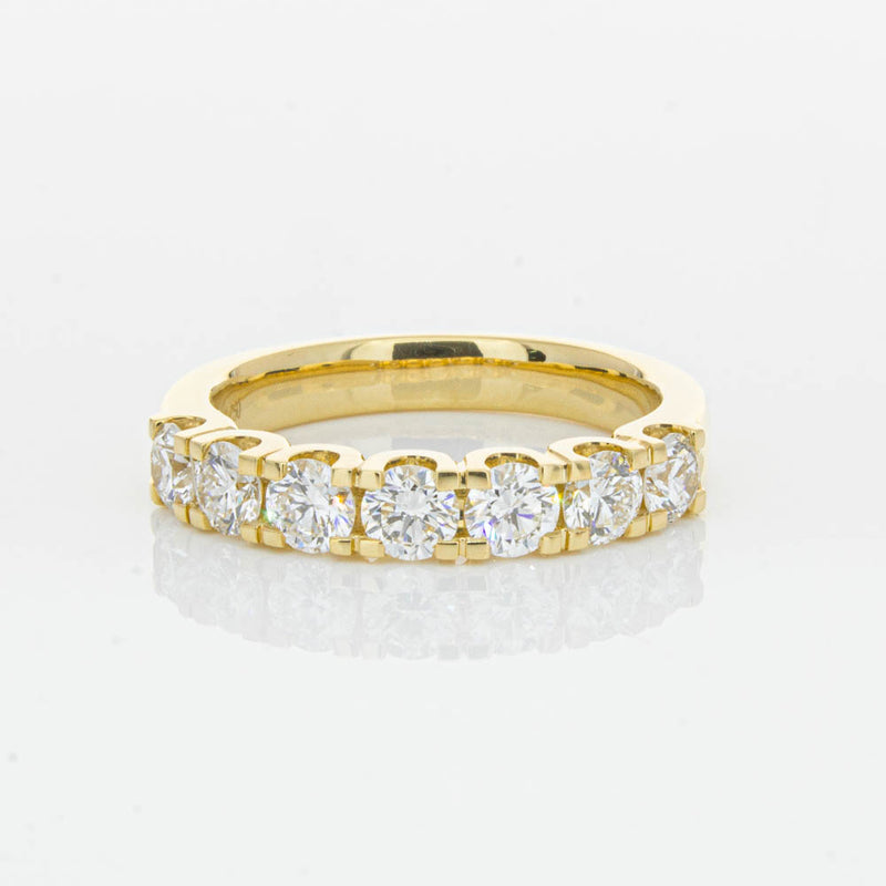 18ct Yellow Gold Diamond Rialto Ring-Ring-Walker & Hall
