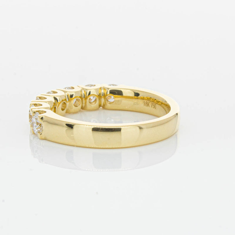 18ct Yellow Gold Diamond Rialto Ring-Ring-Walker & Hall