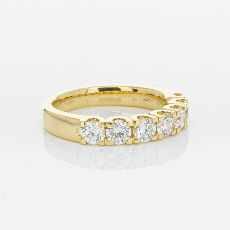 18ct Yellow Gold Diamond Rialto Ring-Ring-Walker & Hall
