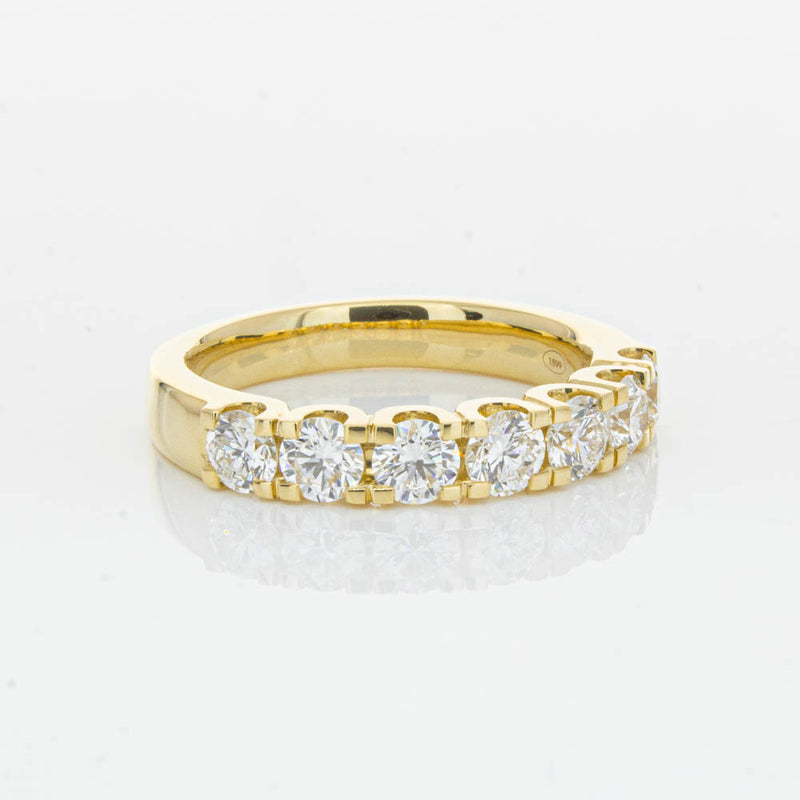 18ct Yellow Gold Diamond Rialto Ring-Ring-Walker & Hall