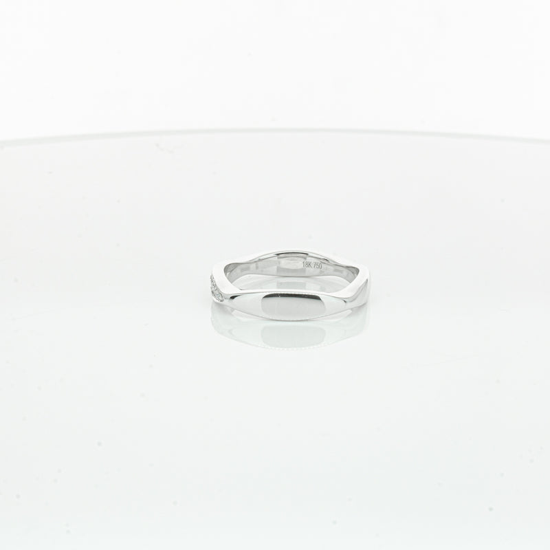 18ct White Gold Diamond EOS Ring-Ring-Walker & Hall