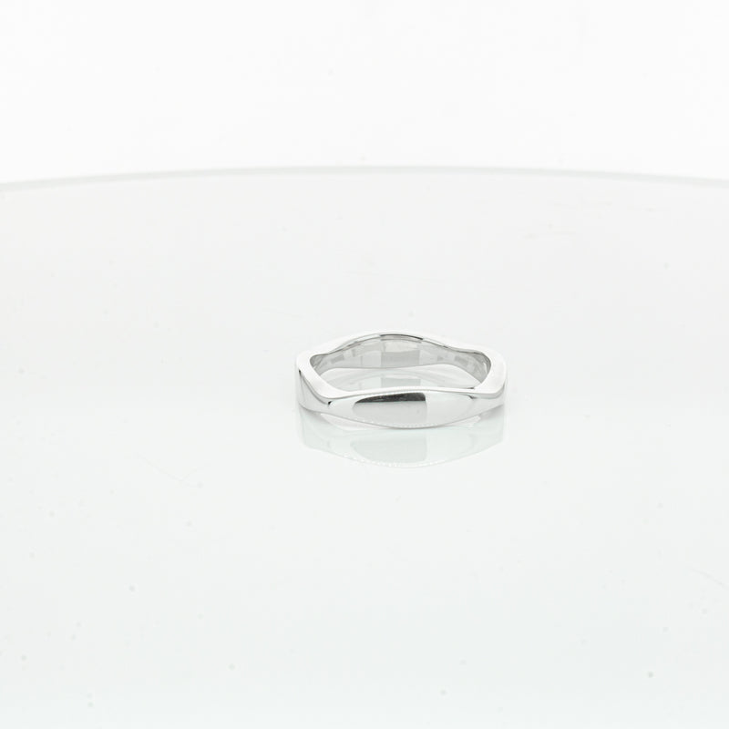 18ct White Gold Diamond EOS Ring-Ring-Walker & Hall