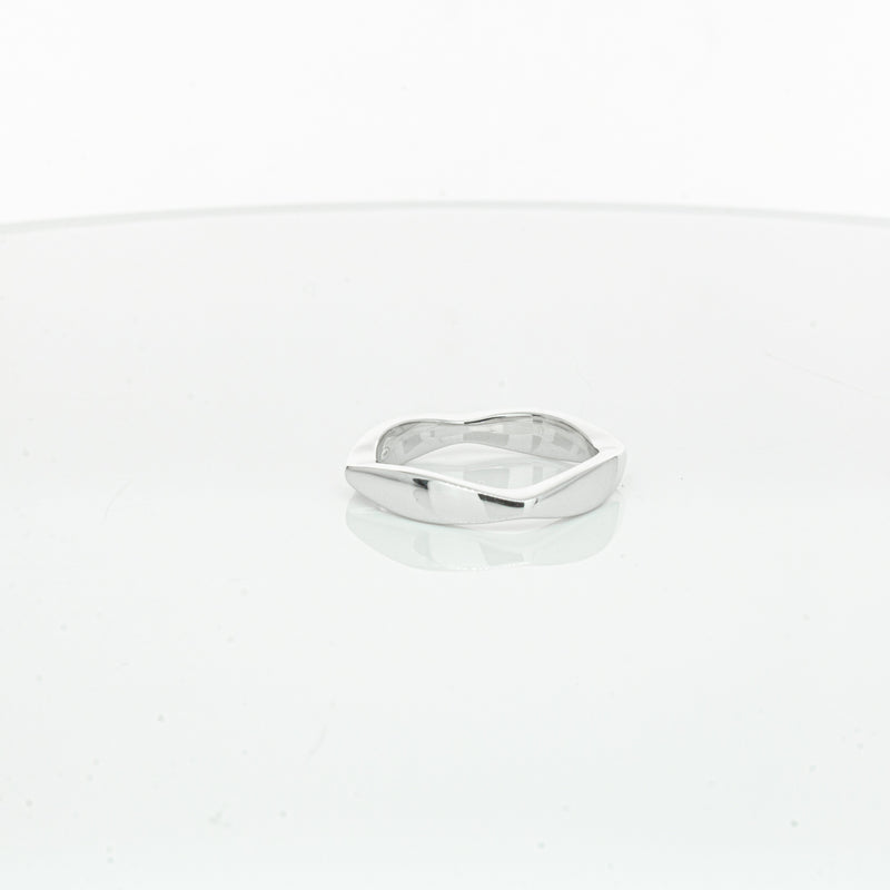 18ct White Gold Diamond EOS Ring-Ring-Walker & Hall