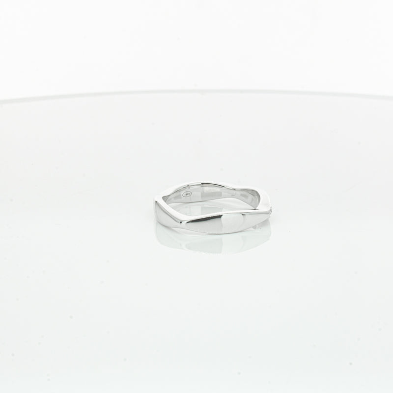 18ct White Gold Diamond EOS Ring-Ring-Walker & Hall