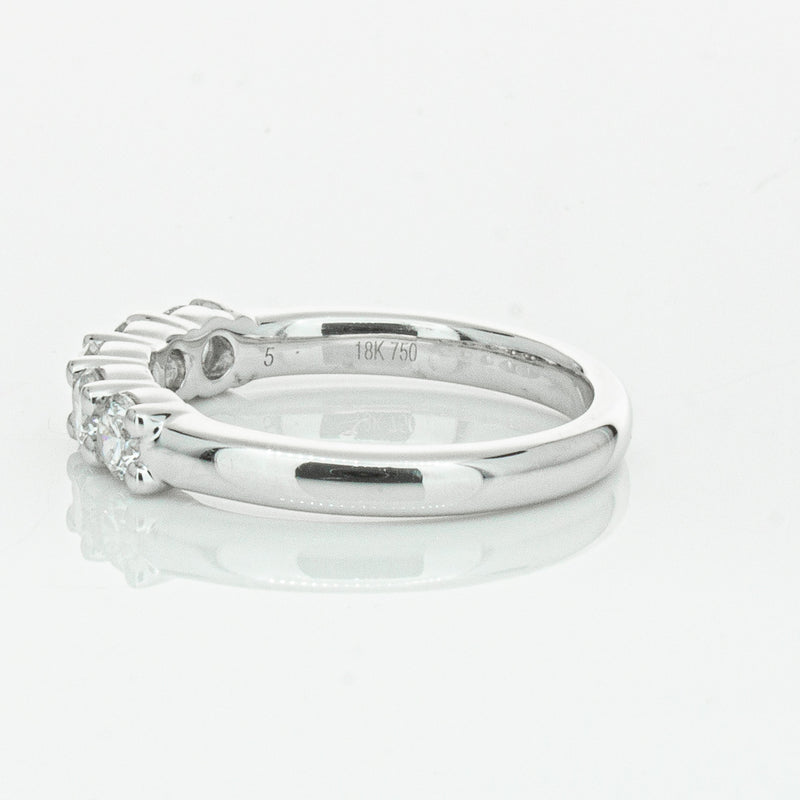 18ct White Gold .80ct Diamond Panorama Ring-Ring-Walker & Hall