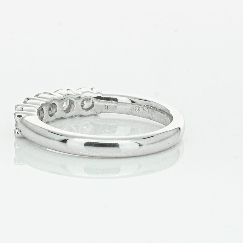 18ct White Gold .80ct Diamond Panorama Ring-Ring-Walker & Hall