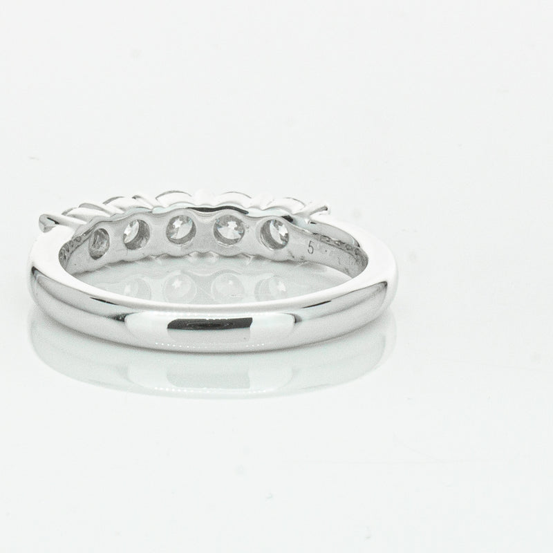 18ct White Gold .80ct Diamond Panorama Ring-Ring-Walker & Hall
