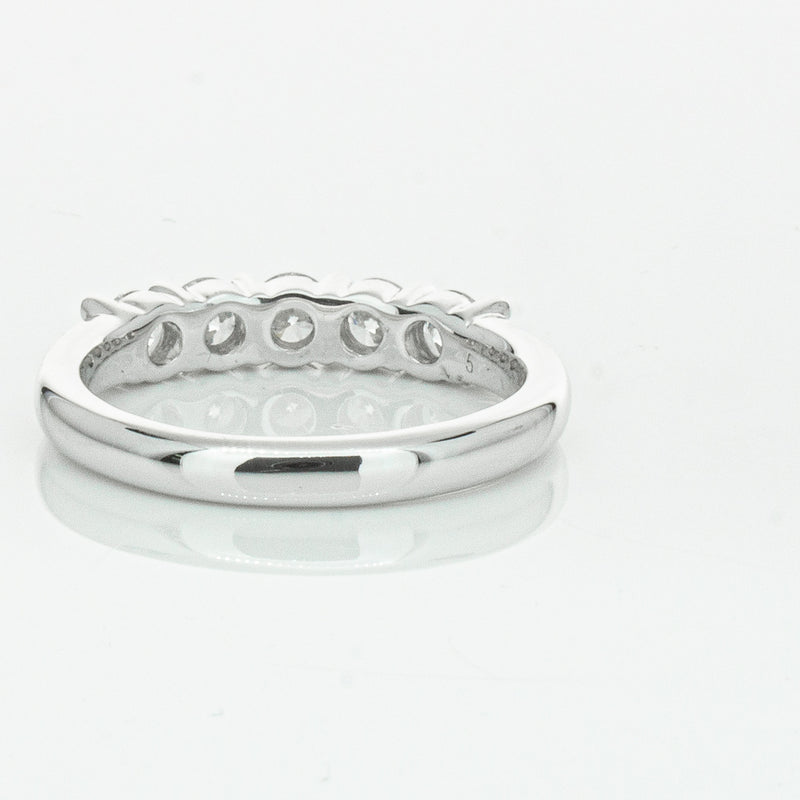 18ct White Gold .80ct Diamond Panorama Ring-Ring-Walker & Hall