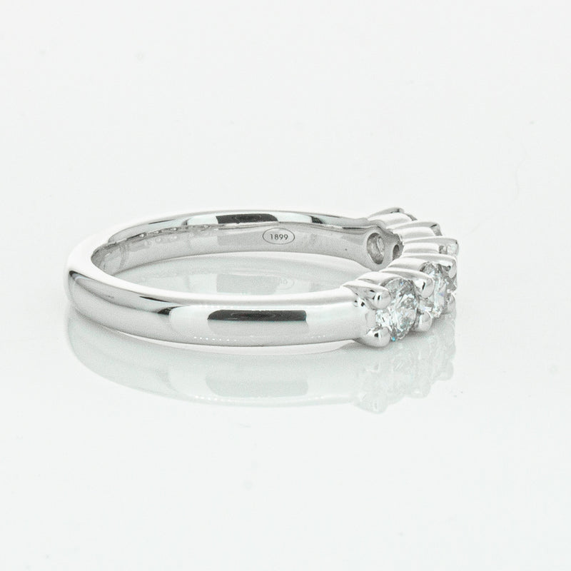 18ct White Gold .80ct Diamond Panorama Ring-Ring-Walker & Hall