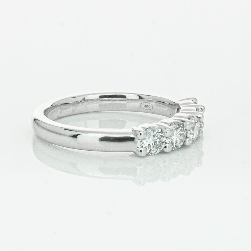 18ct White Gold .80ct Diamond Panorama Ring-Ring-Walker & Hall