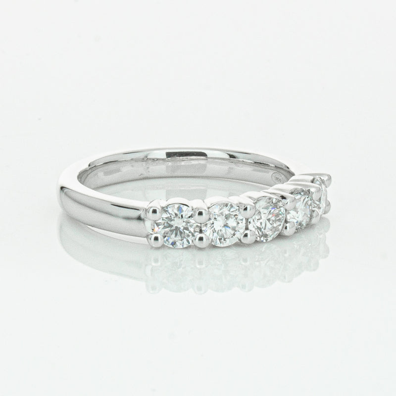 18ct White Gold .80ct Diamond Panorama Ring-Ring-Walker & Hall