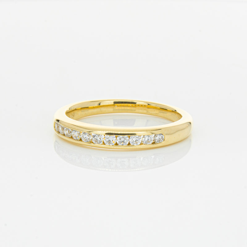 18ct Yellow Gold .25ct Diamond Ring-Ring-Walker & Hall