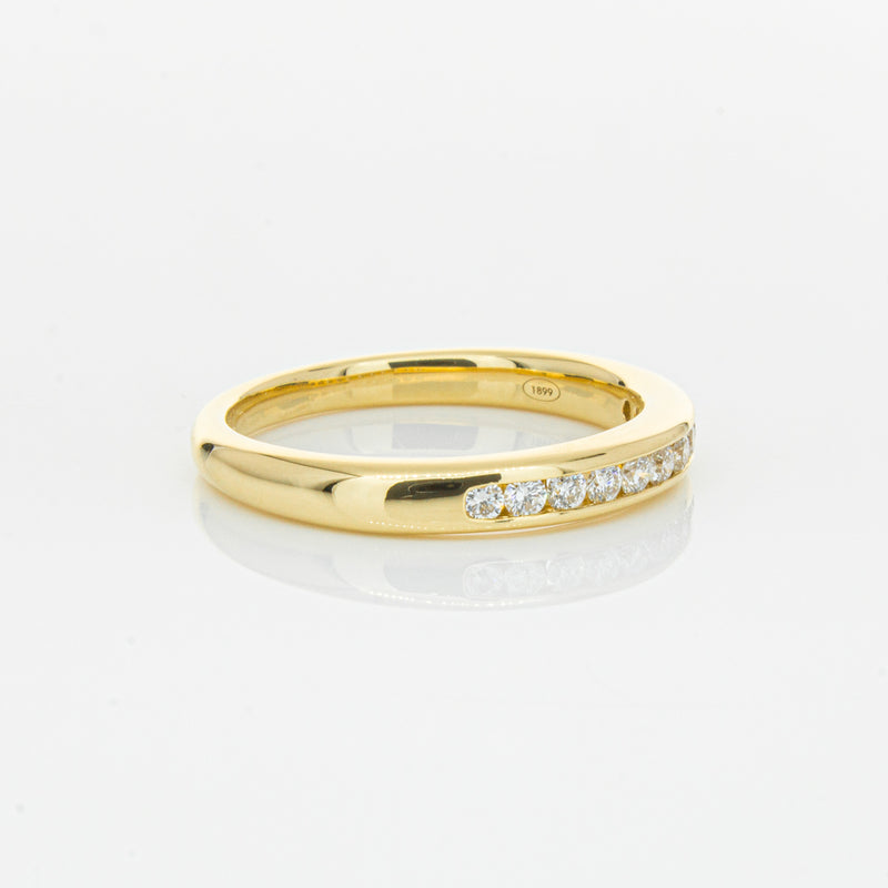 18ct Yellow Gold .25ct Diamond Ring-Ring-Walker & Hall