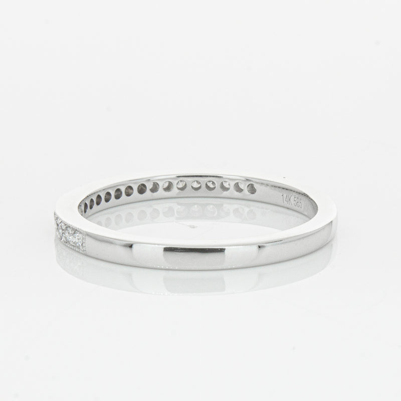 14ct White Gold Diamond Phoebe Band-Ring-Walker & Hall
