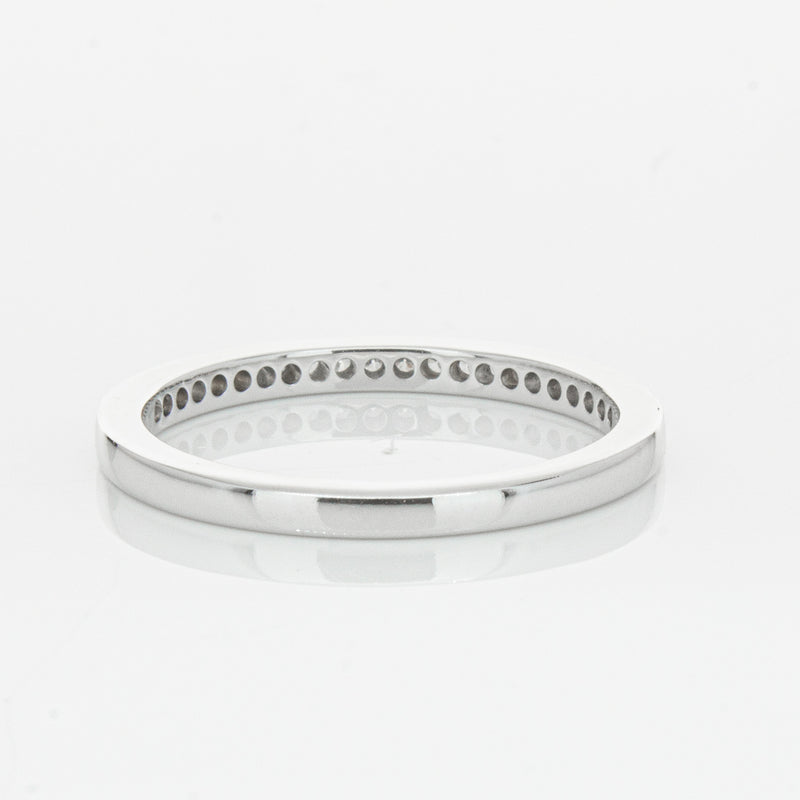 14ct White Gold Diamond Phoebe Band-Ring-Walker & Hall